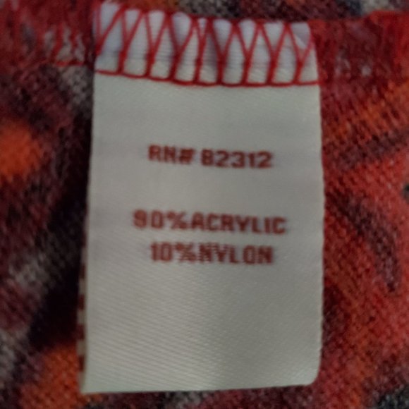 Aryeh 60s Retro Orange Patterned A-Line Dress, S - Picture 6 of 7